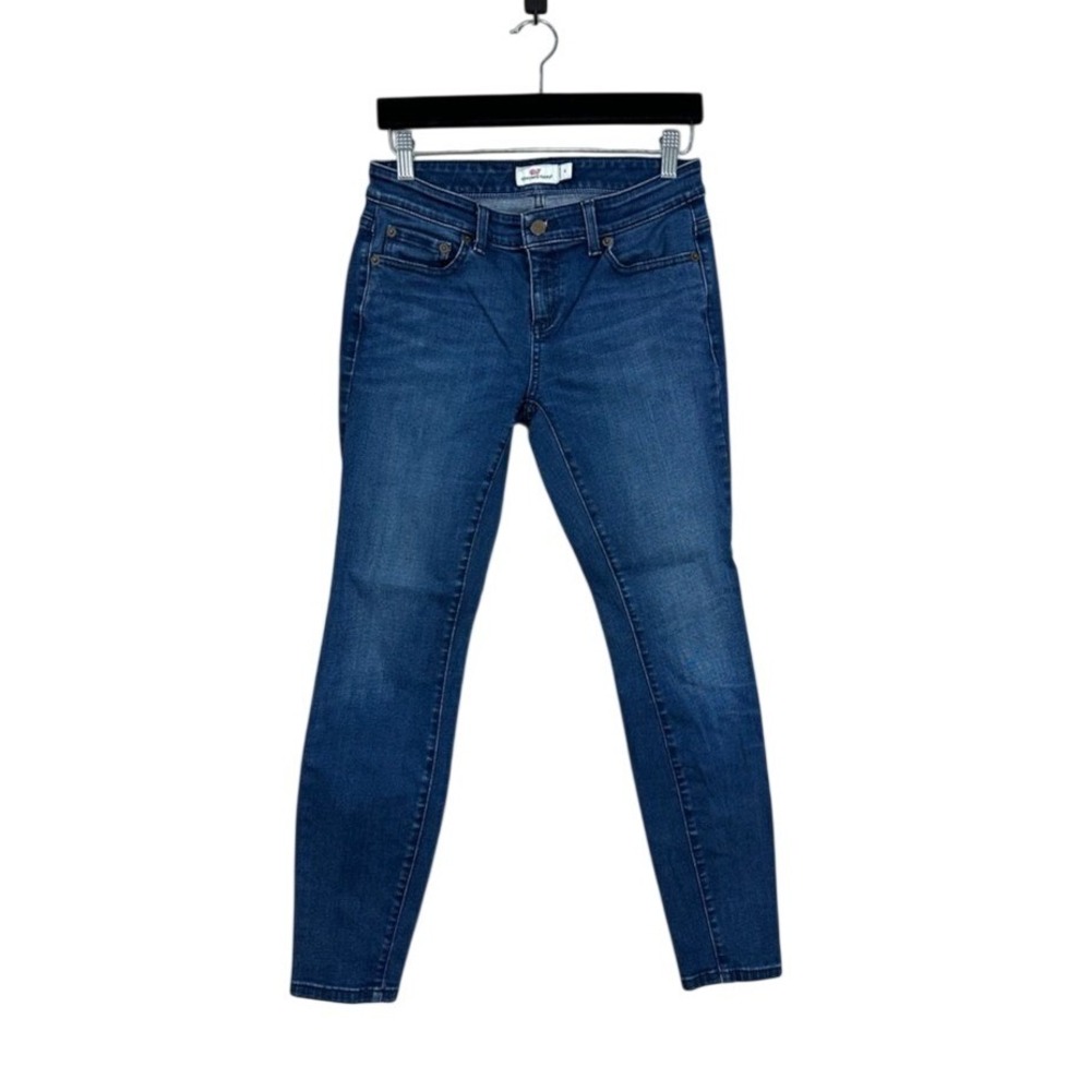 Vineyard Vines Women's Blue Denim Jeans Skinny Fit Size 4